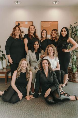 the dental team at Roseville Family Dental