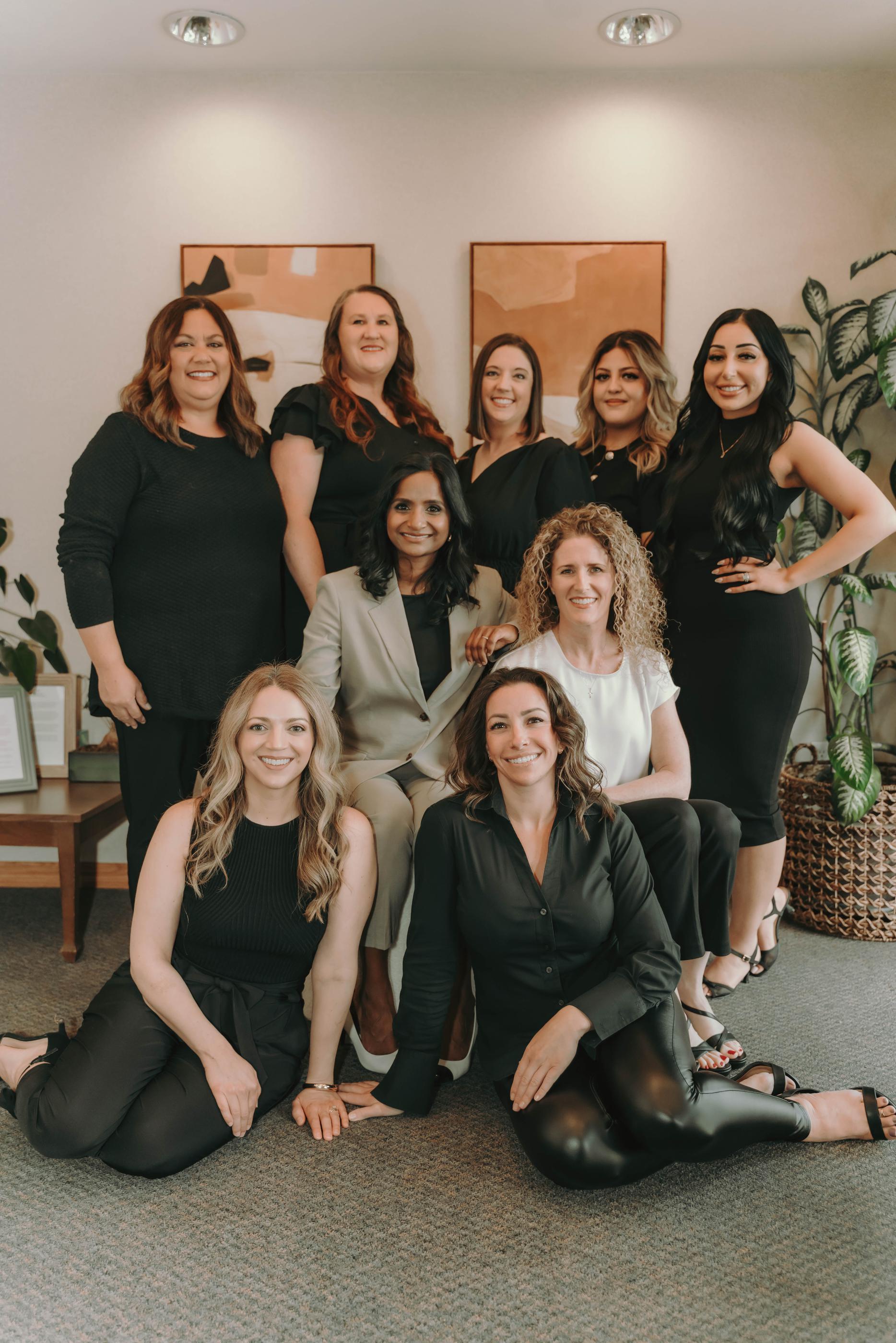 the dental team at Roseville Family Dental