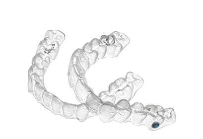 Invisalign retainer image, Yamamoto and Lee Family Dentists Roseville CA